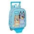 Mochila Con Carro  Bluey 22 x 27 x 10 cm.