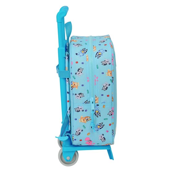 Mochila Con Carro  Bluey 22 x 27 x 10 cm.