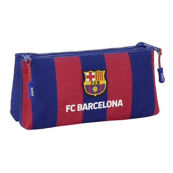 Neceser Pqueño Doble F.C.Barcelona 22 x 10 x 8 cm.