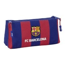 Neceser Pqueño Doble F.C.Barcelona 22 x 10 x 8 cm.