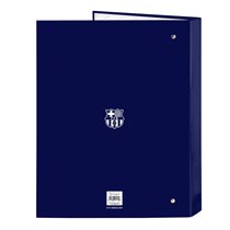 Carpeta Folio 4 Anillas Mixtas F.C.Barcelona 26,5 x 33 x 4 cm.