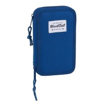Estuche Escolar BLACKFIT8 Doble 28 Piezas 12,5 x 19,5 x 4 cm.