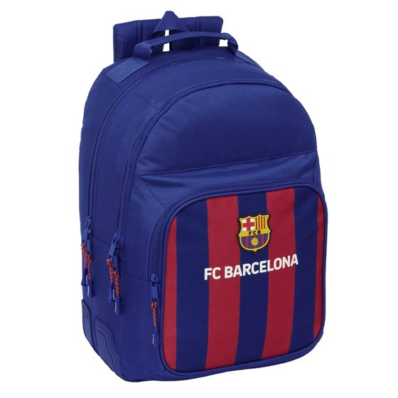 Mochila Doble Adaptable A Carro F.C.Barcelona 32 x 42 x 15 cm.
