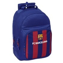 Mochila Doble Adaptable A Carro F.C.Barcelona 32 x 42 x 15 cm.