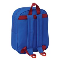 Mochila Guarderia 3D Bolsillo Red F.C.Barcelona 22 x 27 x 10 cm.
