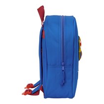 Mochila Guarderia 3D Bolsillo Red F.C.Barcelona 22 x 27 x 10 cm.