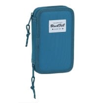 Estuche Escolar BLACKFIT8 Doble 28 Piezas 12,5 x 19,5 x 4 cm.