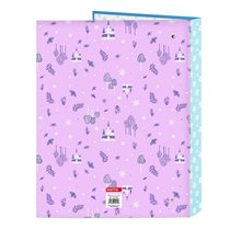 Carpeta Folio 4 Anillas Mixtas Frozen "Cool Days" 26,5 x 33 x 4 cm.