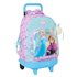Mochila Con Ruedas Compact Extraible Frozen "Cool Days" 33 x 45 x 22 cm.