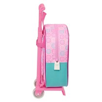 Mochila Con Carro  Gabby'S Dollhouse "Party" 22 x 27 x 10 cm.