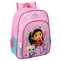 Mochila Junior Adaptable A Carro Gabby'S Dollhouse "Party" 32 x 38 x 12 cm.
