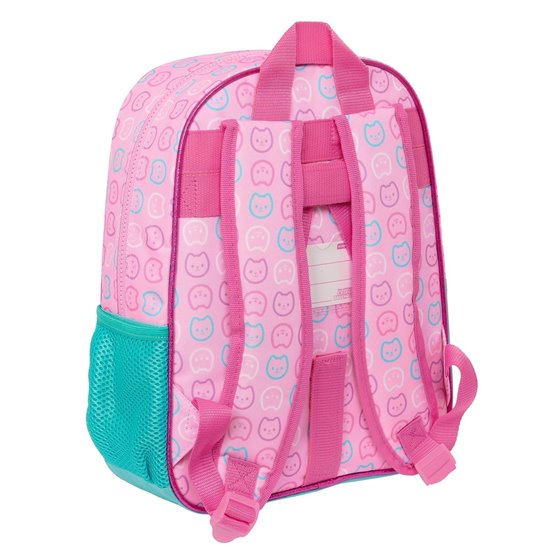 Mochila Junior Adaptable A Carro Gabby'S Dollhouse "Party" 32 x 38 x 12 cm.
