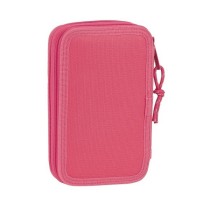Estuche Escolar BLACKFIT8 Doble 28 Piezas 12,5 x 19,5 x 4 cm.