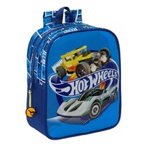Mochila Guarderia Adaptable A Carro Hot Wheels "Sonny" 22 x 27 x 10 cm.