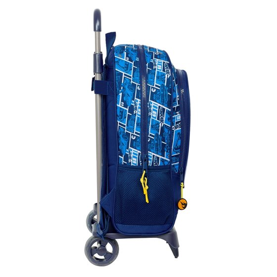 Mochila Con Carro Hot Wheels "Sonny" 32 x 42 x 14 cm.