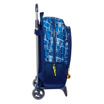 Mochila Con Carro Hot Wheels "Sonny" 32 x 42 x 14 cm.
