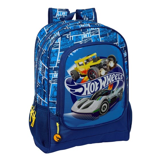 Mochila Adaptable A Carro Hot Wheels "Sonny" 32 x 42 x 14 cm.