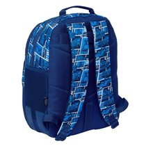 Mochila Doble Adaptable A Carro Hot Wheels "Sonny" 32 x 42 x 15 cm.