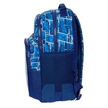 Mochila Doble Adaptable A Carro Hot Wheels "Sonny" 32 x 42 x 15 cm.