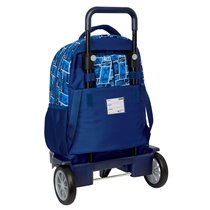 Mochila Con Ruedas Compact Evolution Extraible Hot Wheels "Sonny" 33 x 45 x 22 cm.