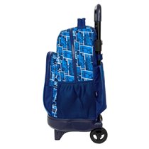 Mochila Con Ruedas Compact Extraible Hot Wheels "Sonny" 33 x 45 x 22 cm.