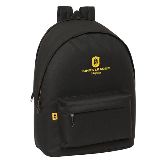 Mochila Doble Para Portatil 15,6"+Usb Kings League 31 x 44 x 18 cm.