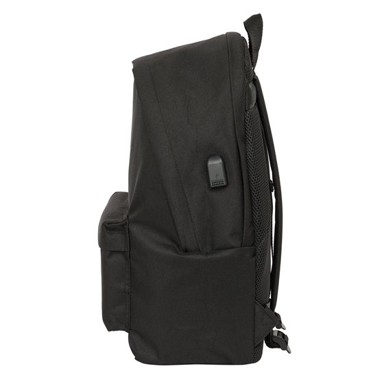Mochila Doble Para Portatil 15,6"+Usb Kings League 31 x 44 x 18 cm.