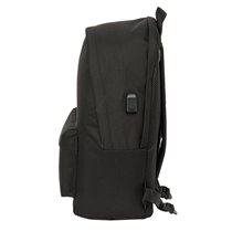 Mochila Doble Para Portatil 15,6"+Usb Kings League "El Barrio" 31 x 44 x 18 cm.