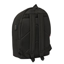 Mochila Doble Para Portatil 15,6"+Usb Kings League "Porcinos" 31 x 44 x 18 cm.