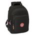 Mochila Doble Adaptable A Carro Kings League "Porcinos" 32 x 42 x 15 cm.