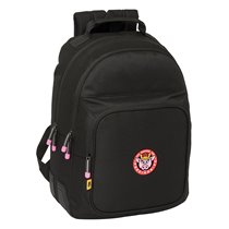 Mochila Doble Adaptable A Carro Kings League "Porcinos" 32 x 42 x 15 cm.