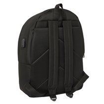 Mochila Doble Para Portatil 15,6"+Usb Kings League "Ultimate Móstoles" 31 x 44 x 18 cm.