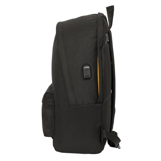 Mochila Doble Para Portatil 15,6"+Usb Kings League "Ultimate Móstoles" 31 x 44 x 18 cm.