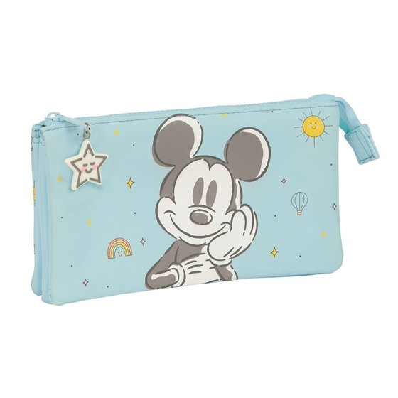 Portatodo Triple Mickey Mouse "Baby" 22 x 12 x 3 cm.