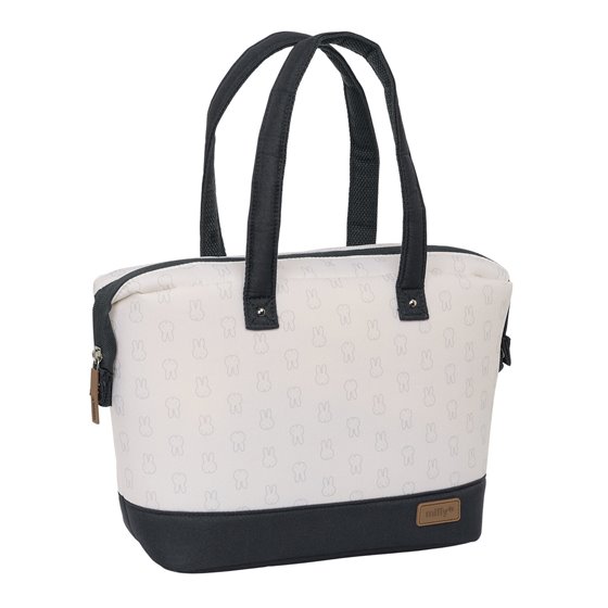 Neceser Grande Con Asas Repelente Al Agua Miffy Mum "Moon" 27 x 24,5 x 12,5 cm.