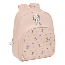 Mochila Infantil Adaptable A Carro Minnie Mouse "Baby" 28 x 34 x 10 cm.