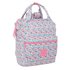 Mochila Con Asas Para Portatil 13" Moos "Flores" 27 x 40 x 19 cm.