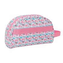 Neceser Adaptable A Carro Reciclado Moos "Flores" 28 x 18 x 10 cm.