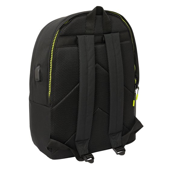 Mochila Doble Para Portatil 15,6"+Usb Munich "Beat" 31 x 44 x 18 cm.