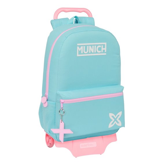 Mochila Con Carro  Munich "Heaven" 30 x 46 x 14 cm.