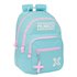 Mochila Doble Adaptable A Carro Munich "Heaven" 32 x 42 x 15 cm.
