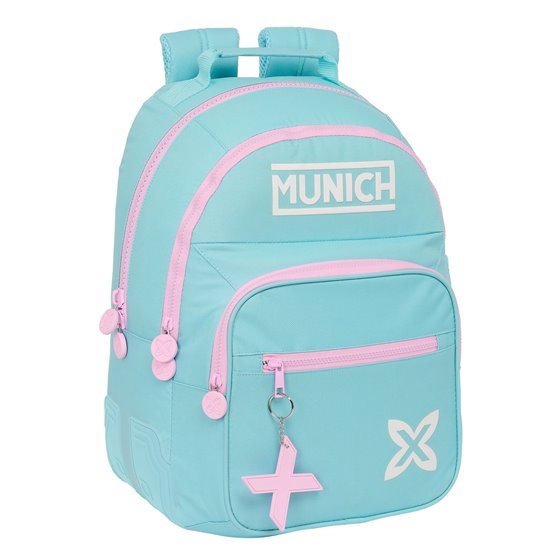 Mochila Doble Adaptable A Carro Munich "Heaven" 32 x 42 x 15 cm.