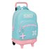 Mochila Con Ruedas Compact Extraible Munich "Heaven" 33 x 45 x 22 cm.