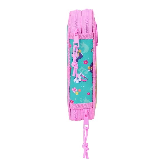 Plumier Doble Pequeño 28 Piezas My Little Pony "Magic" 12,5 x 19,5 x 4 cm.