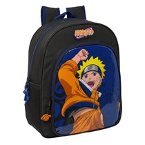Mochila Junior Adaptable A Carro Naruto "Ninja" 32 x 38 x 12 cm.