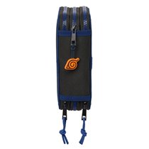 Plumier Triple 36 Piezas Naruto "Ninja" 12,5 x 19,5 x 5,5 cm.