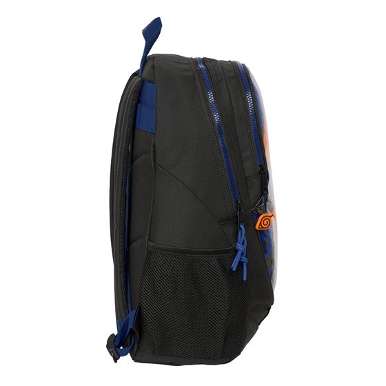 Mochila Adaptable A Carro Naruto "Ninja" 32 x 44 x 16 cm.