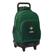 Mochila Con Ruedas Compact Extraible Real Betis Balompie 33 x 45 x 22 cm.