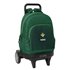 Mochila Con Ruedas Compact Evolution Extraible Real Betis Balompie 33 x 45 x 22 cm.