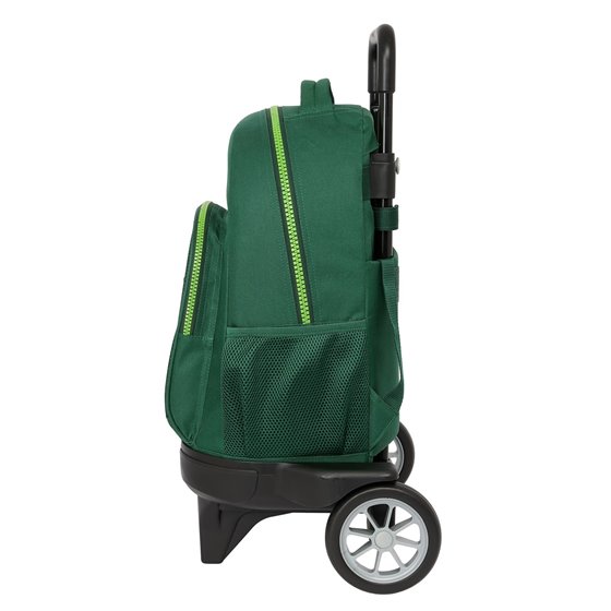Mochila Con Ruedas Compact Evolution Extraible Real Betis Balompie 33 x 45 x 22 cm.